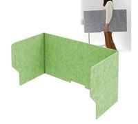 Ensemble de panneaux d'intimité de bureau à réduction du bruit - 80 cm - Séparateur insonorisant pour une meilleure mise au point et contrôle de la distraction visuelle, idéal pour la maison et les