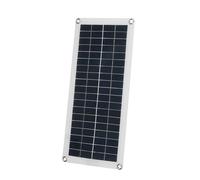 Ensemble de Panneaux solaires 10W - Contrôleur de Charge Solaire 10A-100A, Chargeur d'alimentation polycristallin 12V pour Motos de Caravane de Bateau de Batterie de Camping-Car et Plus