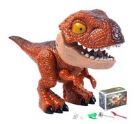 Ensemble de papeterie de dinosaures un ensemble papeterie 5 sur 1 comprend une règle un crayon taille-crayon une machine