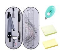 Ensemble De Papeterie En 8 Pièces, Couteau De Gravure D'Une Pièce, 100 Notes Et 100 Notes, Outils De Dessin, Papeterie Étudiante Et Fournitures Scolaires.