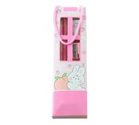 Ensemble de papeterie, ensemble de fournitures scolaires, Ensemble de papeterie portable 5 pièces pour la maison, Ensemble de récompenses de classe pour enfants, garçons et filles, création de
