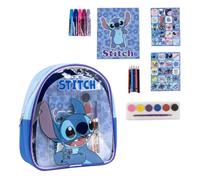 Ensemble de papeterie et d'accessoires à colorier Disney pour enfants avec des motifs Frozen, Minnie et Stitch, idéal pour le coloriage, les loisirs créatifs et les cadeaux créatifs