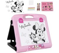 Ensemble de papeterie et d'accessoires à colorier Disney pour enfants avec des motifs Frozen, Minnie et Stitch, idéal pour le coloriage, les loisirs créatifs et les cadeaux créatifs