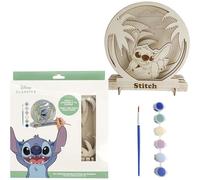 Ensemble de papeterie et d'accessoires à colorier Disney pour enfants avec des motifs Frozen, Minnie et Stitch, idéal pour le coloriage, les loisirs créatifs et les cadeaux créatifs