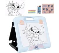 Ensemble de papeterie et d'accessoires à colorier Disney pour enfants avec des motifs Frozen, Minnie et Stitch, idéal pour le coloriage, les loisirs créatifs et les cadeaux créatifs