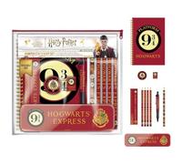 Ensemble de papeterie Harry Potter (motif plateforme 9 3/4) Cadeaux Harry Potter pour filles et garçons, cadeaux Harry Potter pour femmes et hommes - Produit officiel