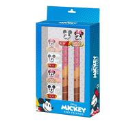 Ensemble de papeterie Mickey et Minnie, paquet de 6 Karactermania