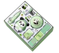 Ensemble de papeterie mignon - Taille-crayon animal mignon - Gomme électrique Crayons fournitures scolaires pour et filles maternelle cadeaux de fête de classe