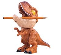 Ensemble De Papeterie pour Dinosaures - Ensemble De Papeterie en Forme De Dinosaure, Matériel Scolaire pour Modèle Dinosaure | Taille-Crayon Manuel À Thème Animal, Jouet Dinos, Tyrannosaurus