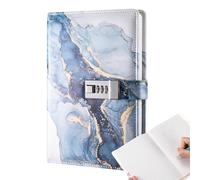 Ensemble de papeterie pour journal pour, agenda avec serrure - Verrouiller les carnets de journalisation | Agendas pour Journaux et cahiers Cuir PU Élégant pour Anniversaire Noël Nouvel An