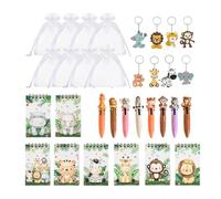 Ensemble De Papeterie Sur Le Thème Des Animaux Lot de 8 petits carnets avec
