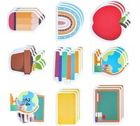 Ensemble De Papier À Notes Amovible 9 Pièces Feuilles Adhésives Fortes Pour Les Réunions Bureau Et Le Bloc- Planification Créative