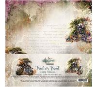 Ensemble de papiers 15x15 - Alchemy of Art - Trick or treat - Happy Halloween