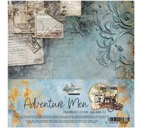 Ensemble de papiers 15x15 - Alchimie de l'art - Adventure Men