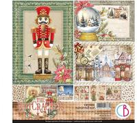Ensemble de papiers 20x20cm - Ciao Bella - Casse-Noisette