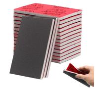 Ensemble de Papiers à Poncer de Qualité Supérieure - Papier de Verre à Poncer Polyvalent, Inclus Cale à Poncer - Papier de Ponçage pour Toutes Vos Exigences de Lissage et de Polissage