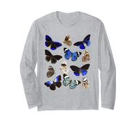 Ensemble de Papillons Vintage avec imprimé Papillons Manche Longue