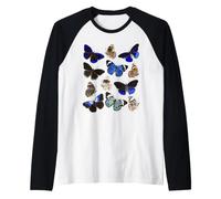 Ensemble de Papillons Vintage avec imprimé Papillons Manche Raglan