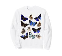 Ensemble de Papillons Vintage avec imprimé Papillons Sweatshirt