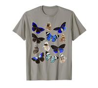 Ensemble de papillons vintage avec imprimé papillons T-Shirt