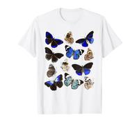 Ensemble de Papillons Vintage avec imprimé Papillons T-Shirt Graphique avec Valeur