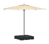 vidaXL Set de Base de Parasol déporté 2 pièces - 150kg de Sable ou 113kg d'eau
