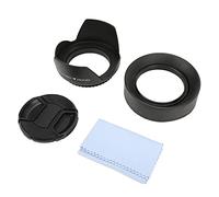 Ensemble de Pare- 4 en 1, Pare- en Caoutchouc, Pare- Lotus, Capuchon D'objectif et Chiffon de Nettoyage, Bloque L'excès de Lumière du pour Une (67mm)