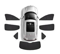Ensemble de Pare-Soleil pour Voiture, pour VW Lavida Start 2019+ Protege Vitre Voiture Soleil Bloquer Les Rayons UV Anti Moustiquaire,E