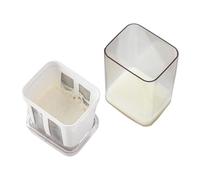 Ensemble de Passoire à Yaourt, Filtre à Fromage Multifonctionnel à Mailles Fines pour Préparer du Yaourt Grec épais et Crémeux dans la Cuisine à Domicile