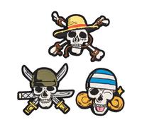 ENSEMBLE DE PATCHS NETFLIX ONE PIECE Accessoires pour vêtements GRUPO ERIK
