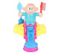 Ensemble de Pâte à Modeler pour Coiffeur éducatif pour Enfants, Moule en Argile pour Travaux Pratiques, Jouets, 5 Pièces, 14 Accessoires pour Un Jeu Imaginatif