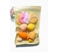 Ensemble De Pâte Feuilletée De 11 Pièces, 1 Ensemble De Pinceaux, Application De Fond De Teint Liquide, Accessoires De Beauté, Humide Et Sec, Pinceau À Paupières Rétractable.