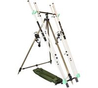 Ensemble de pêche en mer FISH-XPRO Beach Pro DeLuxe avec 2 cannes et moulinets