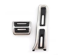 Ensemble de pédales pour voitures à gaz et couvre-pédales de frein, installation sans perçage, motif antidérapant qui améliore la stabilité et la sécurité de conduite avec des matériaux durables