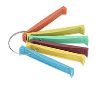Ensemble de Peignes à Ailettes ABS Premium, Kit D'outils de Nettoyage pour équipement de Climatisation et Bobines D'évaporateur à Condensateur 6 Pièces