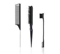 Ensemble De Peignes À Cheveux 3 Pièces, Peigne De Coiffure, Outils Pour Cheveux Lisses, Outils De Coiffure, Peigne Multifonctionnel
