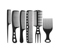Ensemble de peignes à cheveux antistatiques pour salon de coiffure, peigne en os de poisson pour tous les types de cheveux