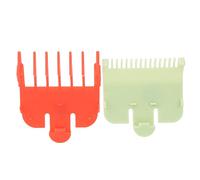Ensemble de Peignes de Guidage pour Tondeuse à Cheveux Professionnelle, avec Accessoires de 1.5mm et 4.5mm, pour une Coupe de Cheveux Sûre et Confortable, Rouge/vert (rouge et