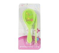 Ensemble de peignes et brosses pour bébé, brosse et peigne pour bébé | Brosse de cheveux de cheveux de toilettage Bristle Soft Bristle Brosse,Massage Douche du cuir chevelu Care Safety Produits pour p