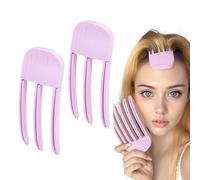 Ensemble de peignes volumisants pour racines de cheveux, pince volumisante pour racines de cheveux, conception à dents larges pour créer un style naturel et dodu, pince à friser les cheveux pour femme