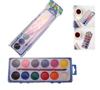 Ensemble de peinture à l'aquarelle pour enfants, lavable et non toxique pour la maternelle, la salle de classe, l'école et les activités de fête, parfait pour les souvenirs créatifs des enfants (bleu
