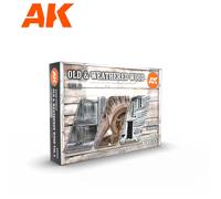 AK Interactive Peintures et accessoires modélisme – 3G Old & Weathered Wood Vol.2 – AK-11674