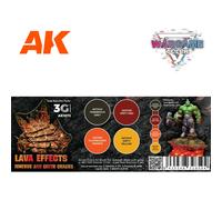 Ensemble de peinture AK Interactive Wargame Multicolore TU