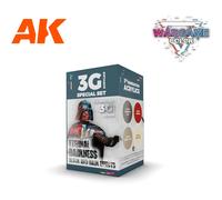 Ensemble de peinture AK Interactive Wargame Multicolore TU