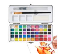 Ensemble de peinture aquarelle, ensemble de peinture aquarelle Portable