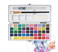 Ensemble de peinture aquarelle, ensemble de peinture aquarelle Portable
