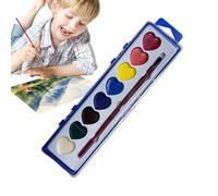 Ensemble de peinture aquarelle pour | Palette de peinture aquarelle artistique | Ensemble de poêles à aquarelle avec surfaces lisses et délicates pour les anniversaires, les progrès