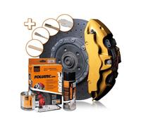 Ensemble De Peinture Jaune Pour Pince De Frein, Foliatec Jaune 3 Composants
