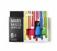 Liquitex – Set de peinture acrylique Basics 6 x 22 ml – Couleurs fluorescentes
