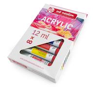Ensemble De Peintures Acryliques Royal Talens Pour Débutants 8 X 12Ml Tubes